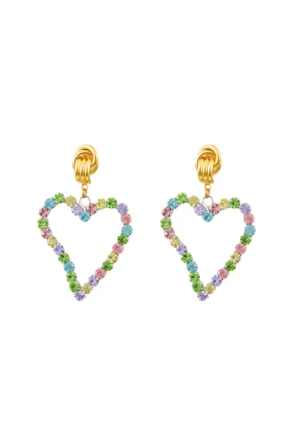 Women Mayol Earrings-All Of My Heart Earrings Mini Multi