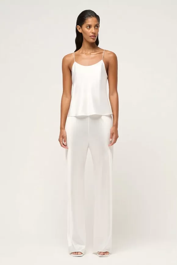 Women Michael Lo Sordo Tops-Bias Camisole White