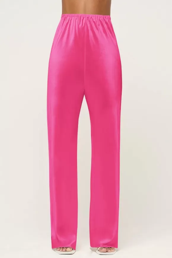 Women Michael Lo Sordo Pants-Bias Lounge Pant Pink