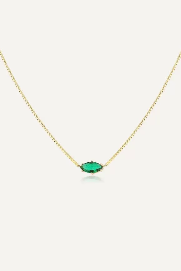 Women Avant Studio Necklaces-Birthstone Necklace May