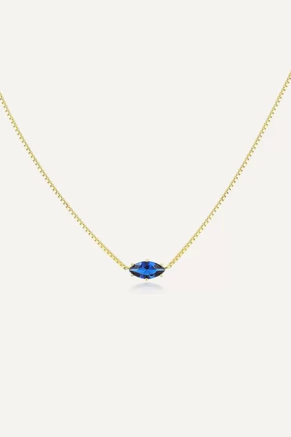 Women Avant Studio Necklaces-Birthstone Necklace September