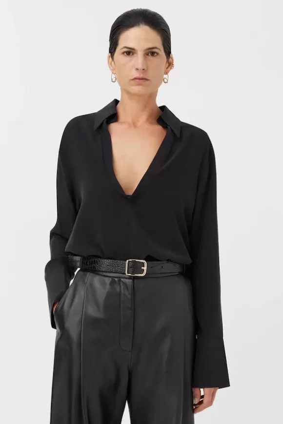 Women Camilla And Marc Tops-Bridgette Blouse Black