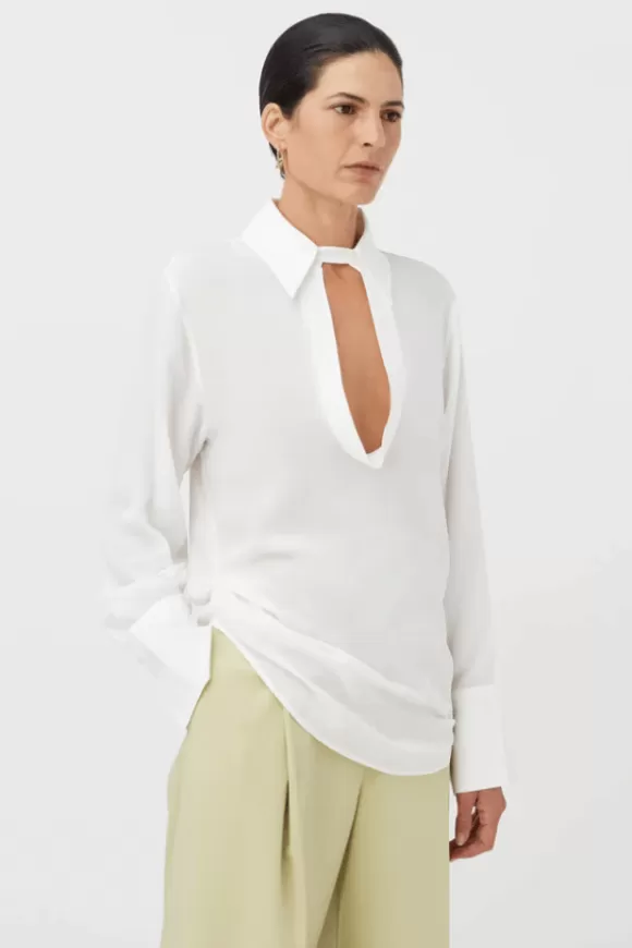 Women Camilla And Marc Tops-Bridgette Blouse Cream