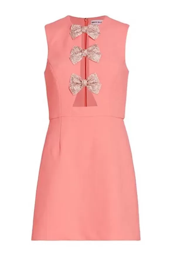 Women Rebecca Vallance Dresses-Brittany Bow Mini Dress