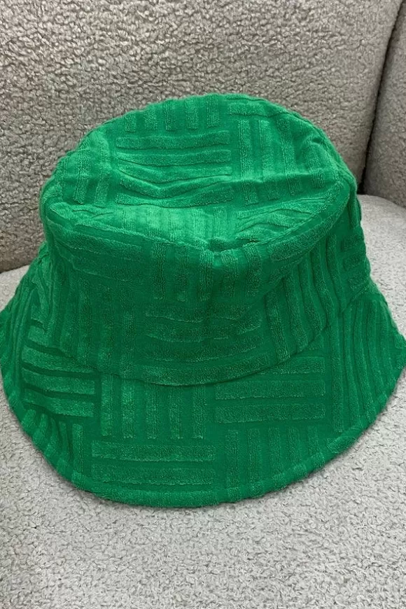 Women By Girls With Gems Headwear-Bucket Hat Green