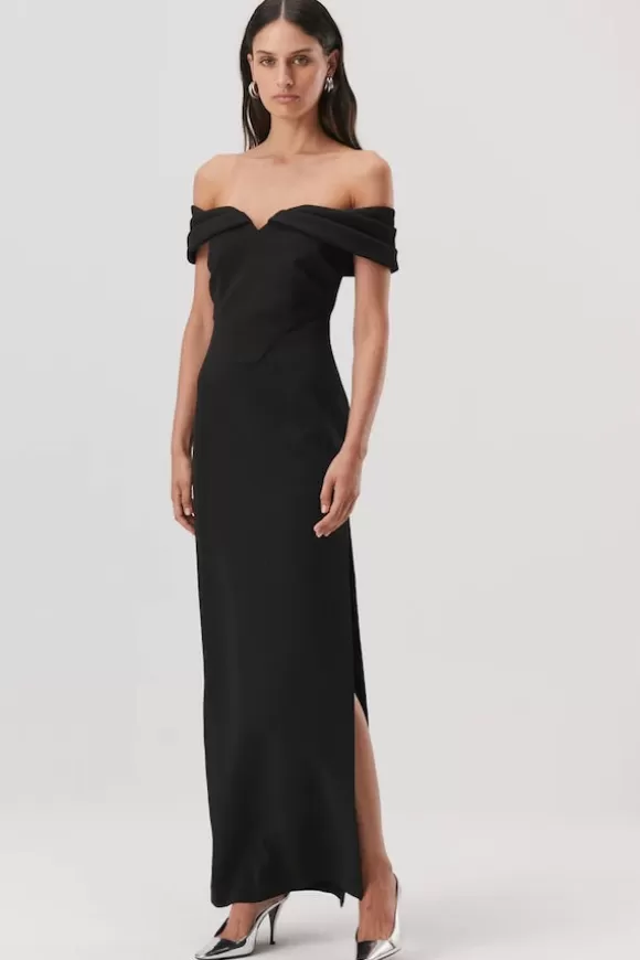 Women Misha Dresses-Cael Off Shoulder Gown