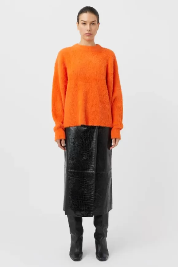 Women Camilla And Marc Knitwear-Caprani Sweater Coral