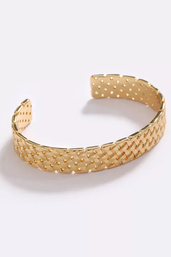 Women Emma Pills Bracelets-Capri Cuff Gold