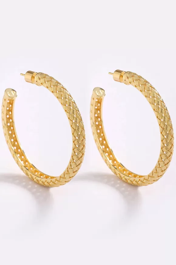 Women Emma Pills Earrings-Capri Extra Hoops Gold