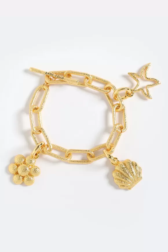 Women Emma Pills Bracelets-Charms Bracelet Gold