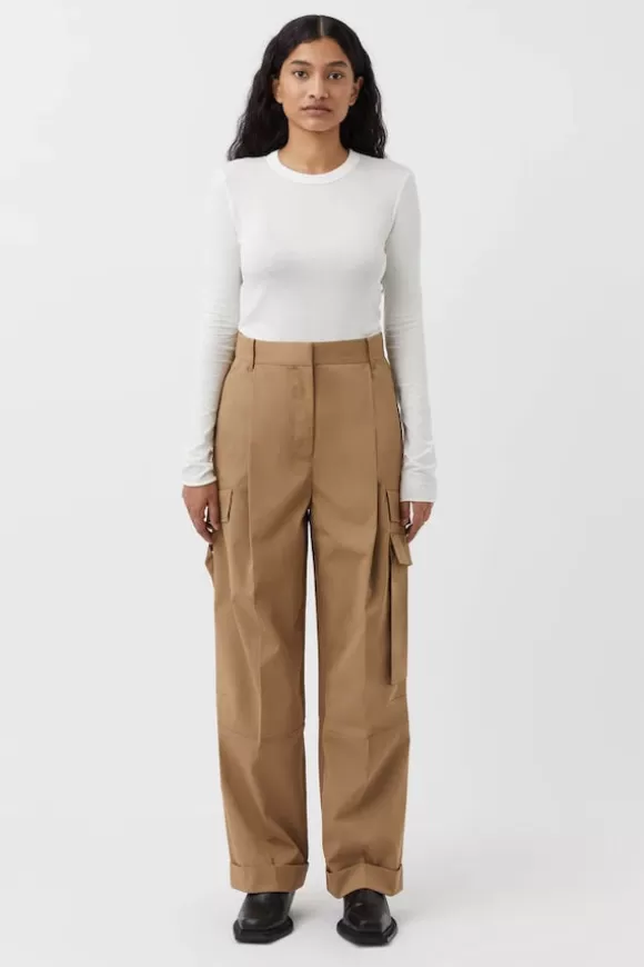 Women Camilla And Marc Pants-Collins Cargo Pant Camel