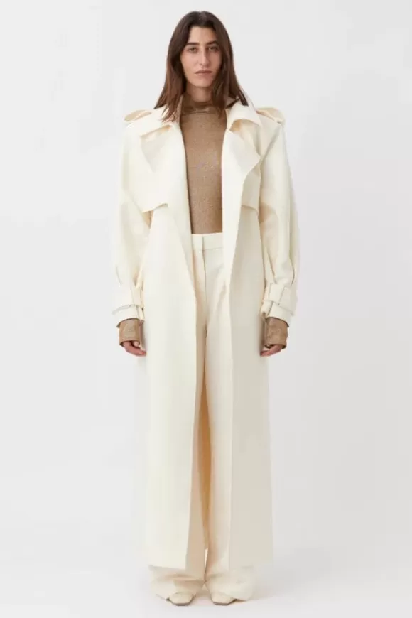 Women Camilla And Marc Jackets & Coats-Cora Trench Cream