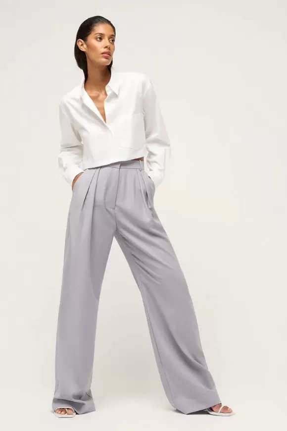 Women Michael Lo Sordo Shirts-Cropped Shirt White