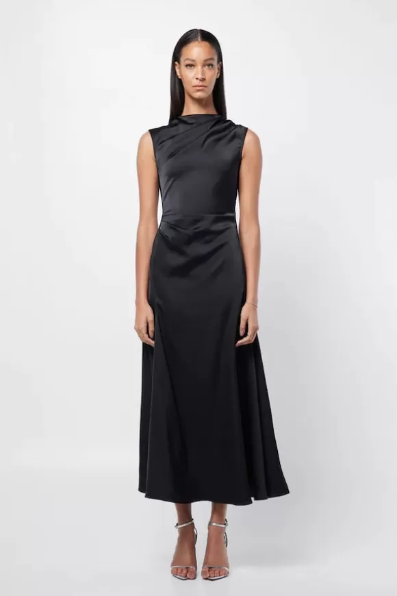 Women Mossman Dresses-Enlighten Me Maxi Dress Black