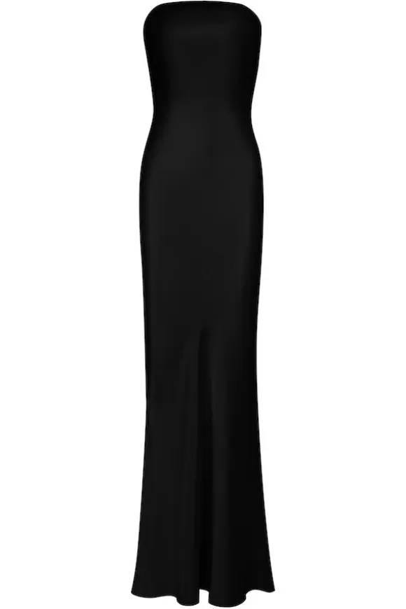 Women Auteur Dresses-Eva Sleeveless Dress Black