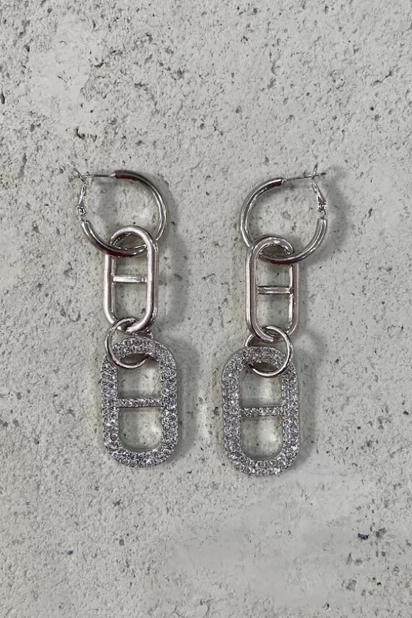 Women Emma Pills Earrings-Extra Pill Earrings Silver