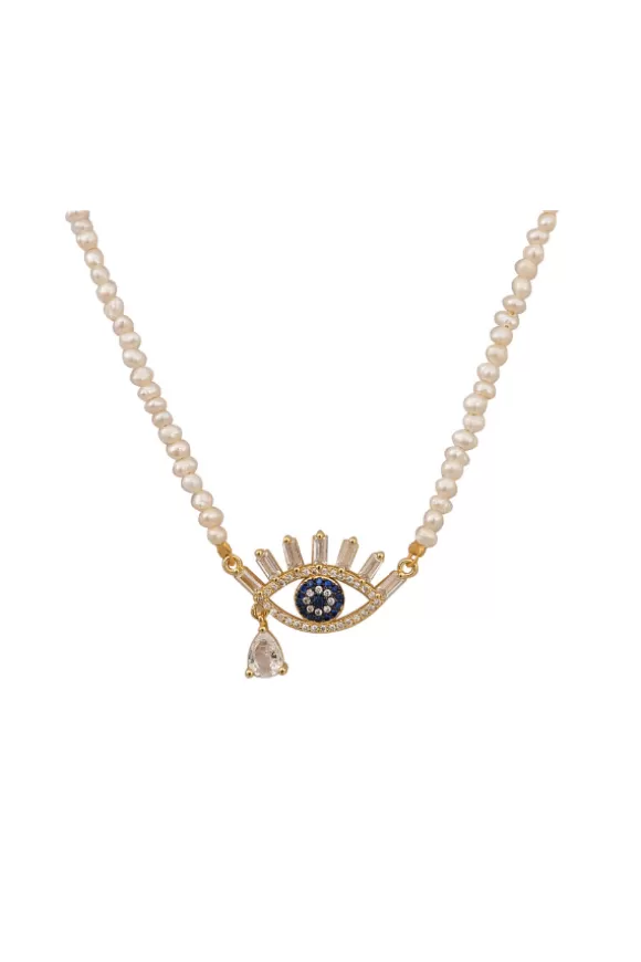 Women Mayol Necklaces-Eyes Without A Face Necklace