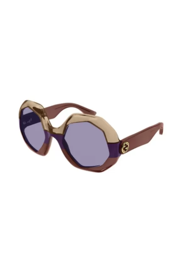 Women Gucci Eyewear-Gg1242S002 Brown