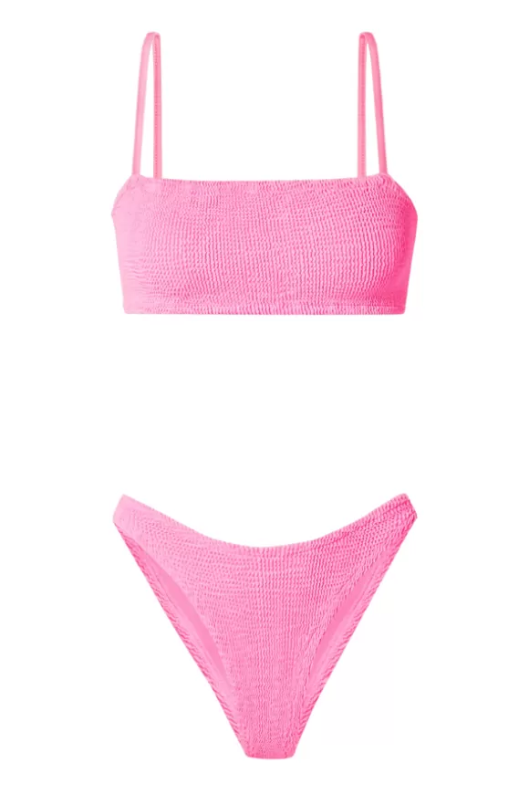 Women Hunza G Swimwear-Gigi Bikini Bubblegum