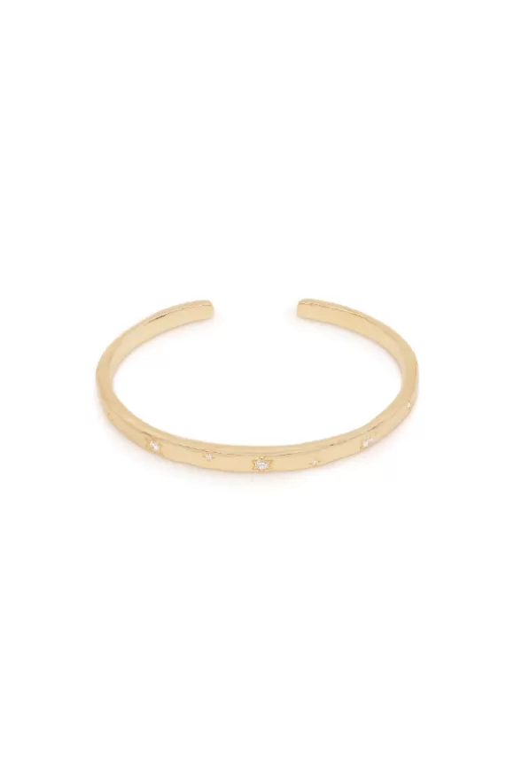 Women By Charlotte Bracelets-Gold Align Your Soul Cuff