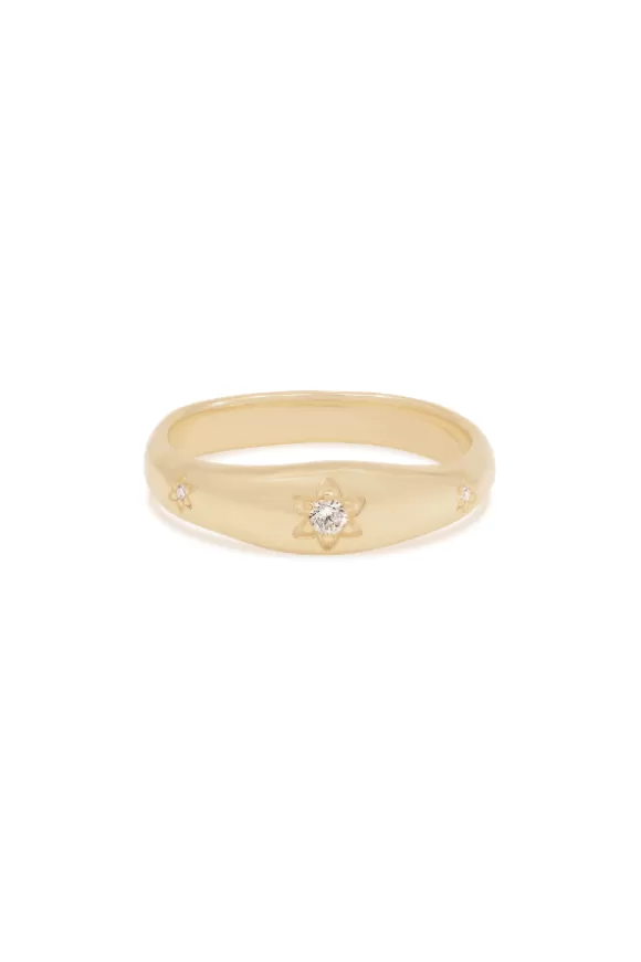 Women By Charlotte Rings-Gold Align Your Soul Ring