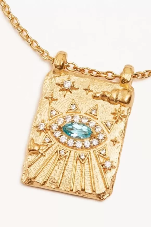 Women By Charlotte Necklaces-Gold Awaken Necklace