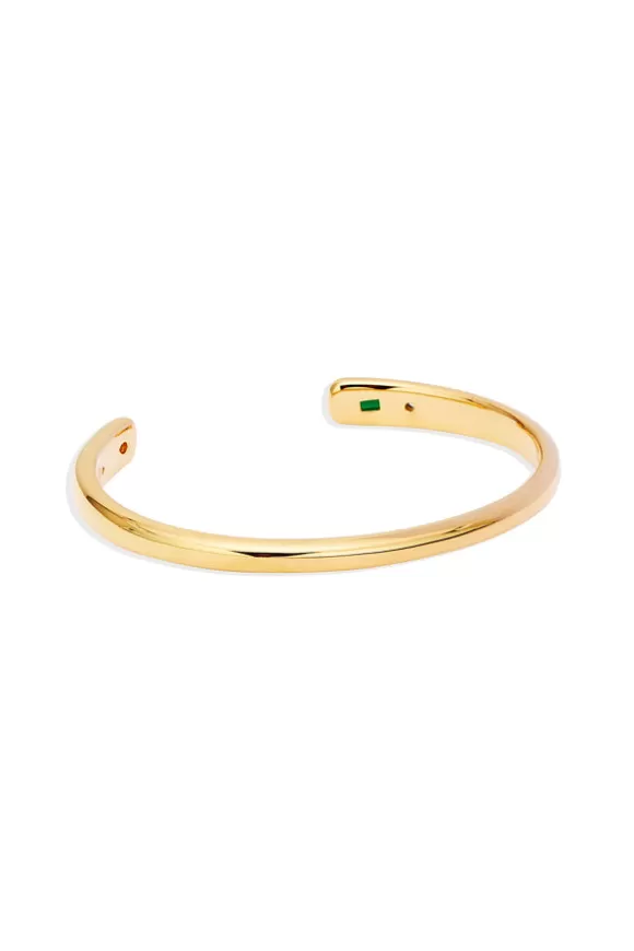 Women By Charlotte Bracelets-Gold Connect To The Universe Cuff