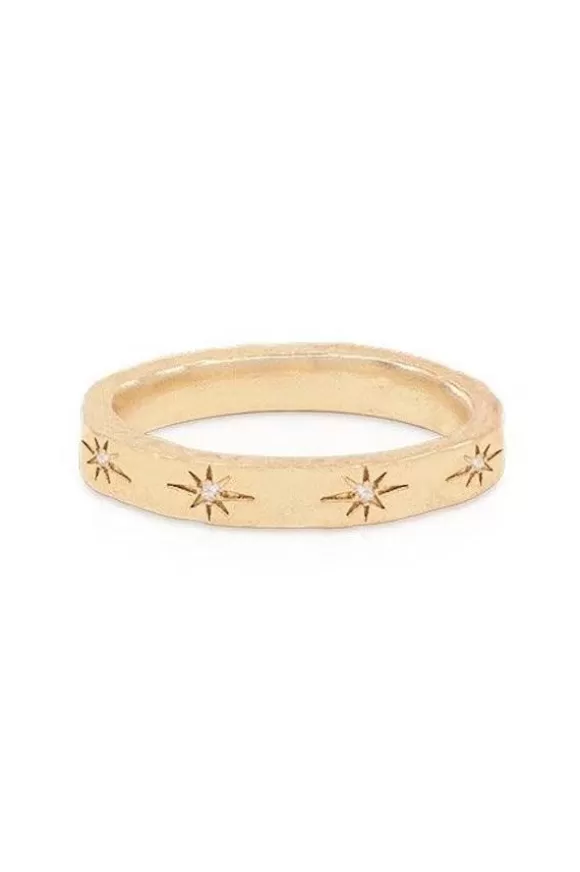 Women By Charlotte Rings-Gold Stardust Ring