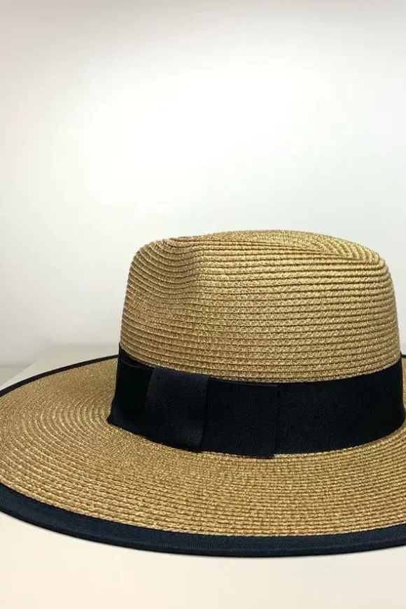 Women Self-Same Headwear-Goldie Straw Beach Hat