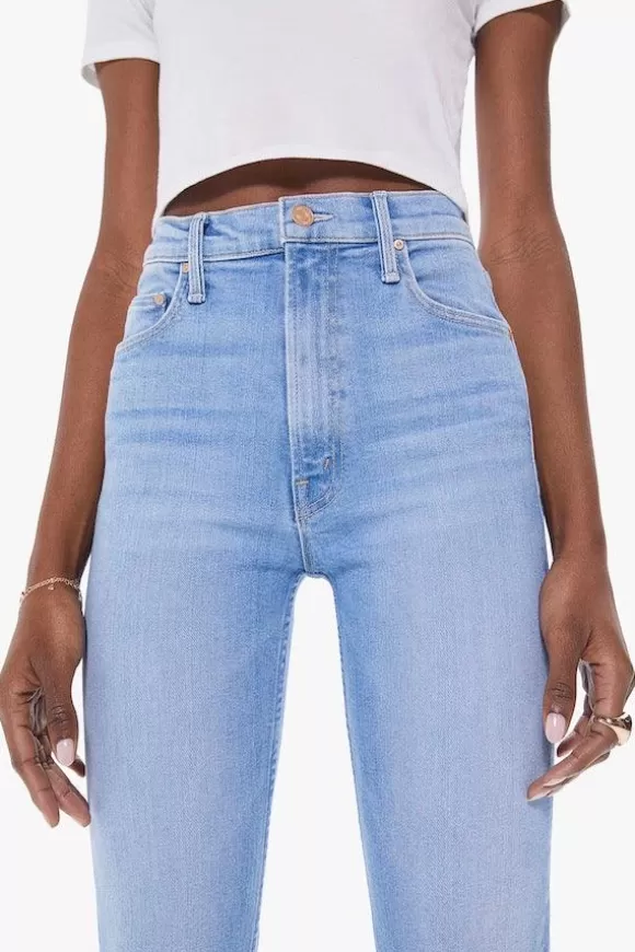 Women Mother Denim Denim-High Waisted Rider Skimp High Life