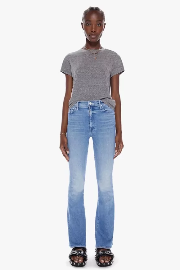 Women Mother Denim Denim-High Waisted Weekend Skimp On The Run