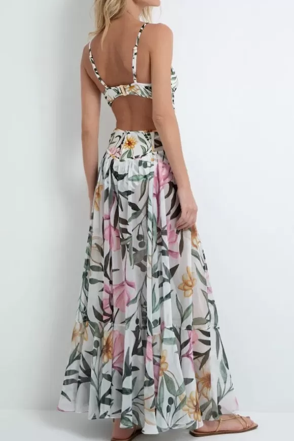 Women PatBo Dresses-Jasmine Bustier Maxi Dress