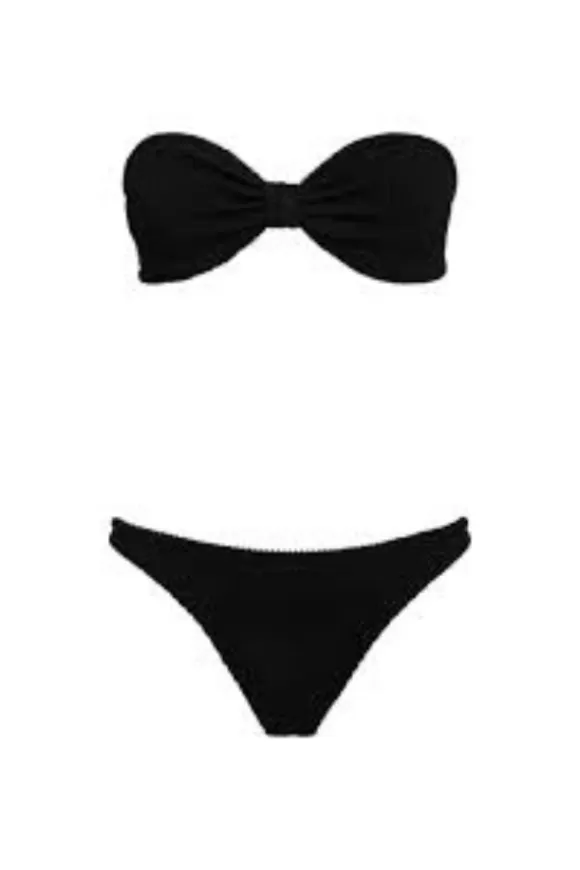 Women Hunza G Swimwear-Jean Bikini Black