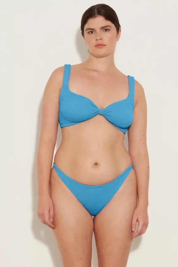 Women Hunza G Swimwear-Juno Bikini Sky Blue