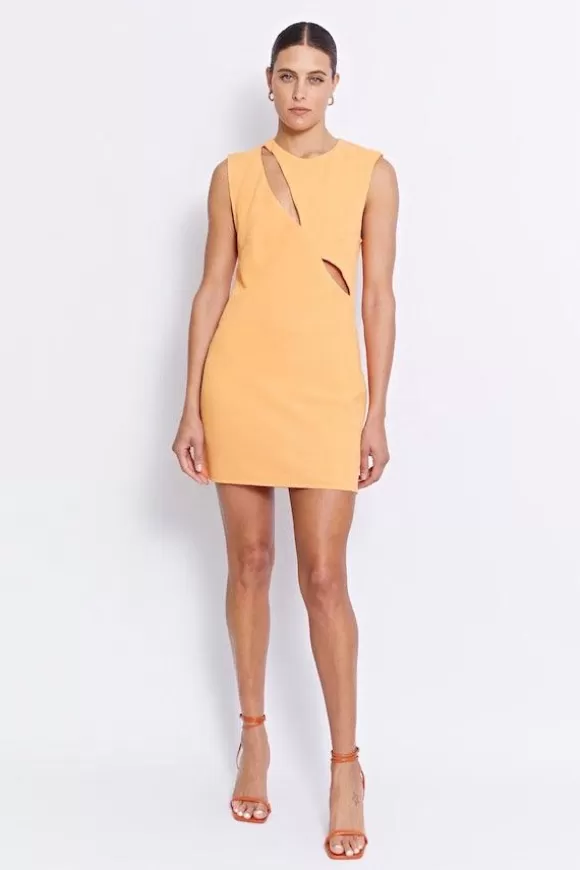 Women Pfeiffer Dresses-Kali Mini Dress Tangerine