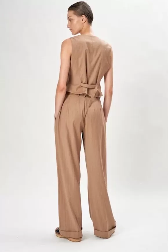 Women Ronny Kobo Pants-Kia Pant Tan