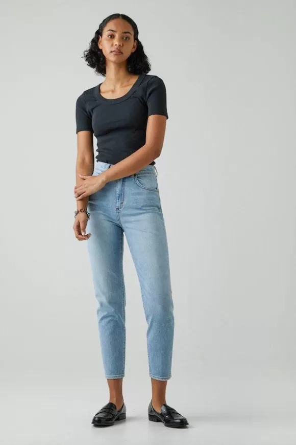 Women Neuw Denim Denim-Lola Mom Jean Zero Jemima