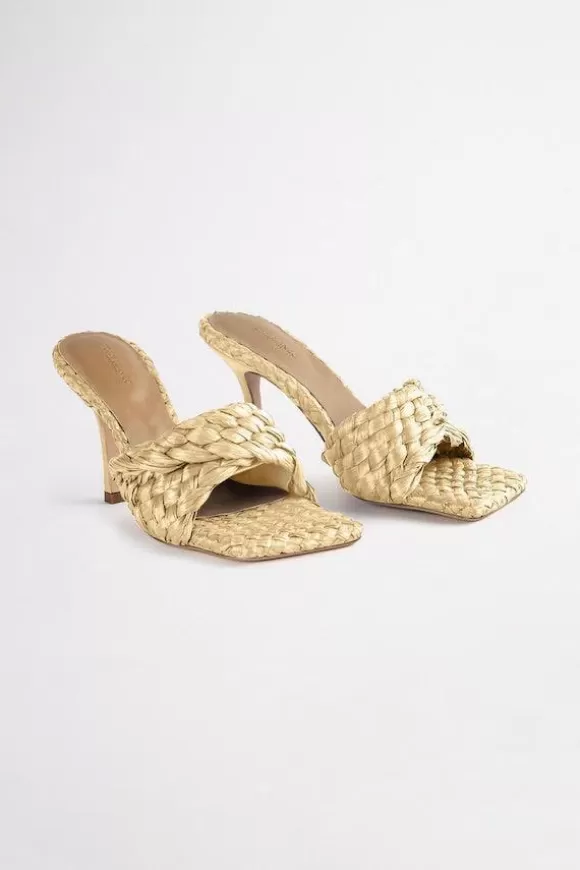 Women Tony Bianco Shoes-Lourdes Natural Raffia Heels