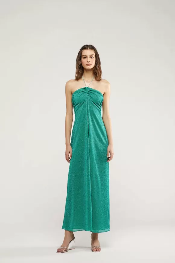 Women Oséree Dresses-Lumiere Empire Dress Aquamarine