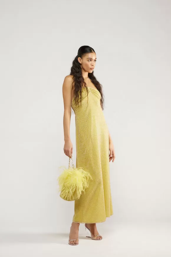 Women Oséree Dresses-Lumiere Empire Dress Citron