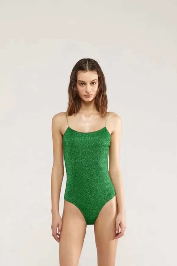 Women Oséree Swimwear-Lumiere Maillot Emerald