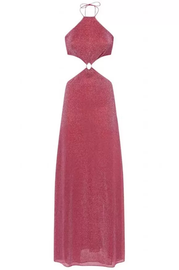 Women Oséree Dresses-Lumiere O Gem Cut Out Dress Raspberry