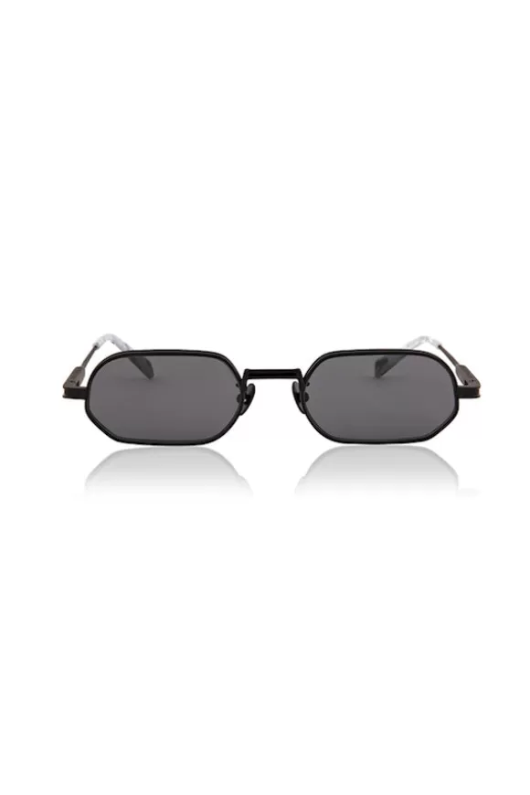 Women Oscar & Frank Eyewear Eyewear-Mr Zuzu Matte Black Titanium