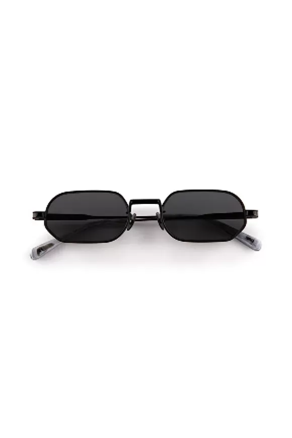 Women Oscar & Frank Eyewear Eyewear-Mr Zuzu Matte Black Titanium