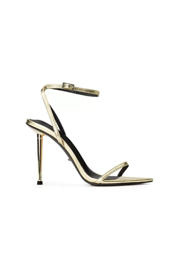 Women Tony Bianco Shoes-Myra Gold Nappa Metallic 10.5Cm Heels