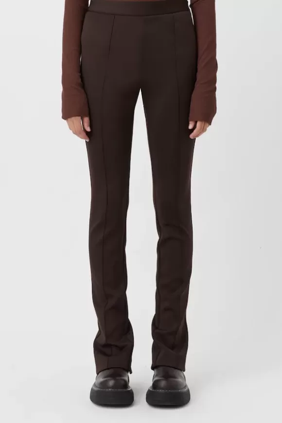 Women Camilla And Marc Pants-Opal Scuba Pant Chocolate