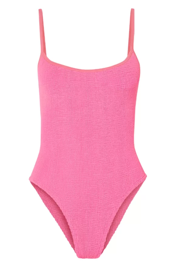 Women Hunza G Swimwear-Pamela Swim Bubbblegum