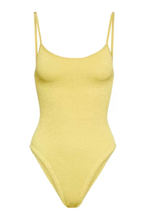 Women Hunza G Swimwear-Pamela Swim Yellow