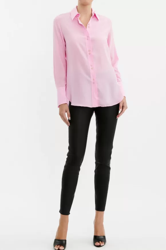 Women Rebecca Vallance Shirts-Pascal Shirt Pink