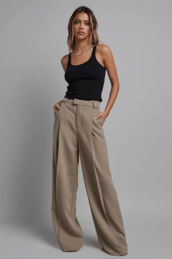 Women Bayse Pants-Rossi Pant Light Khaki